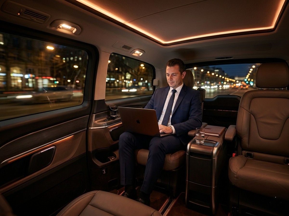 Transport professionnel VIP Paris — Cedars Mobility